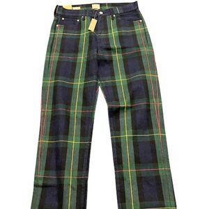 J Crew Tartan Plaid Classic Straight Leg Mens **NWT**